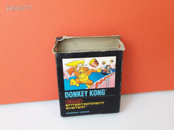 Eredeti Nintendo NES DONKEY KONG konzol játék !!