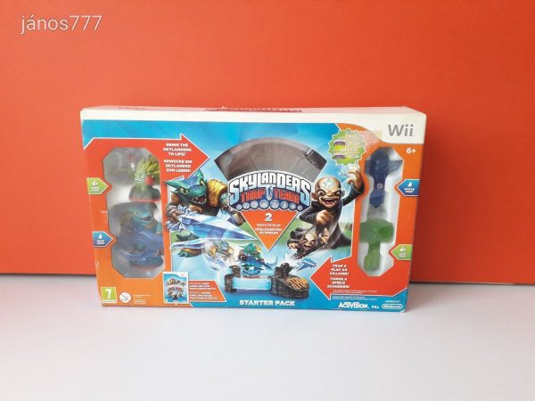 Eredeti Nintendo Wii  Skylanders TRAP TEAM konzol játék csomag  !! Dobozos