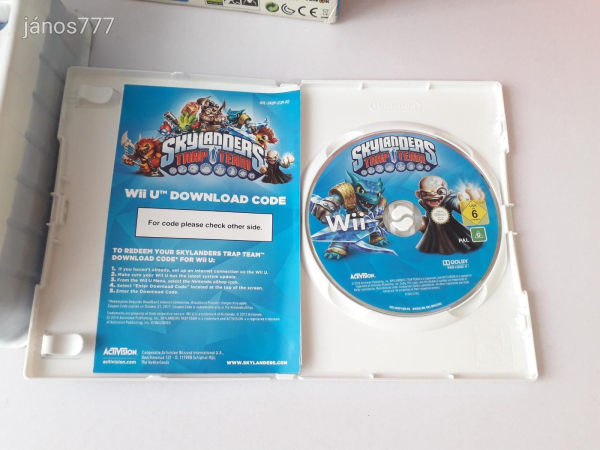 Eredeti Nintendo Wii  Skylanders TRAP TEAM konzol játék csomag  !! Dobozos