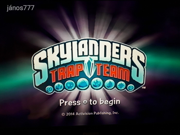 Eredeti Nintendo Wii  Skylanders TRAP TEAM konzol játék csomag  !! Dobozos