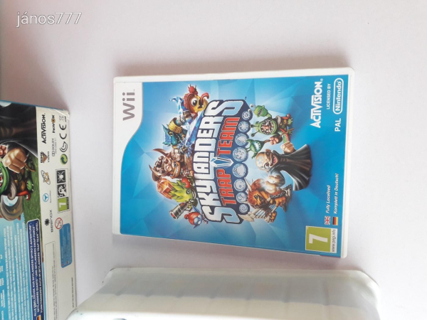 Eredeti Nintendo Wii  Skylanders TRAP TEAM konzol játék csomag  !! Dobozos
