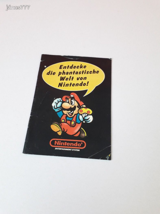 Eredeti Nintendo NES Fedezze fel a Nintendo világát kis füzet és poszter együtt !!