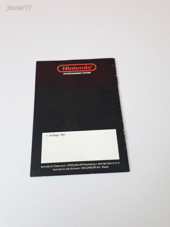 Eredeti Nintendo NES Fedezze fel a Nintendo világát kis füzet és poszter együtt !!