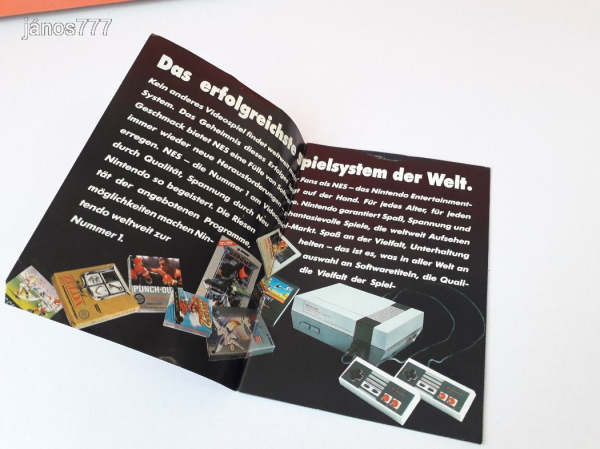 Eredeti Nintendo NES Fedezze fel a Nintendo világát kis füzet és poszter együtt !!