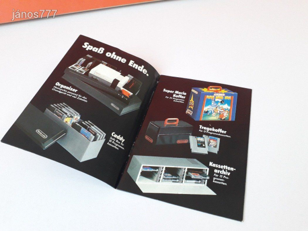 Eredeti Nintendo NES Fedezze fel a Nintendo világát kis füzet és poszter együtt !!
