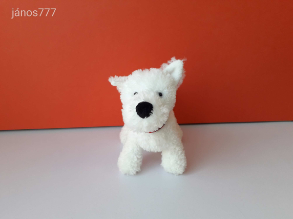 Eredeti Schaffer kutya West highland white terrier Westie kutya plüss kabala figura EXTRA