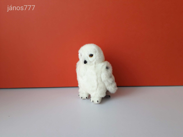 Eredeti Harry Potter HEDWIG bagoly plüss madár kabala figura ! 20 cm-es plüssfigura ! EXTRA