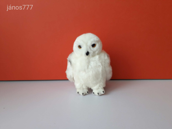 Eredeti Harry Potter HEDWIG bagoly plüss madár kabala figura ! 20 cm-es plüssfigura ! EXTRA