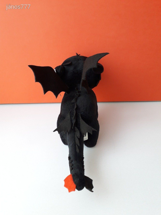 Eredeti How to Train Your Dragon Így Neveld a Sárkányodat plüss sárkány ÉJFÚRIA kabala 41 cm EXTRA