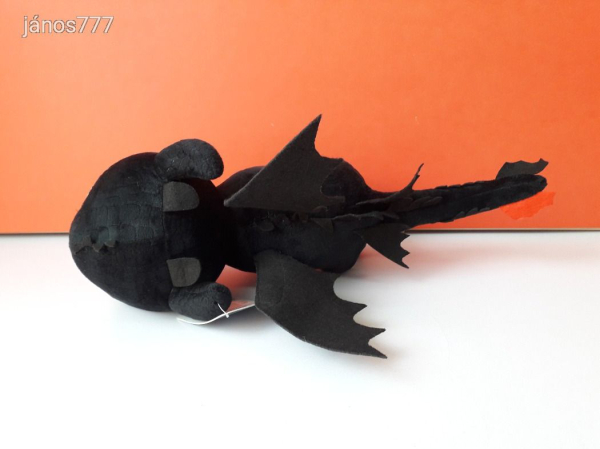 Eredeti How to Train Your Dragon Így Neveld a Sárkányodat plüss sárkány ÉJFÚRIA kabala 41 cm EXTRA