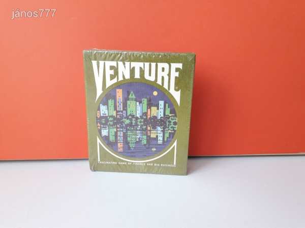 VENTURE Finance Big Business társasjáték !! 1970-es kiadás !!! BONTATLAN !!