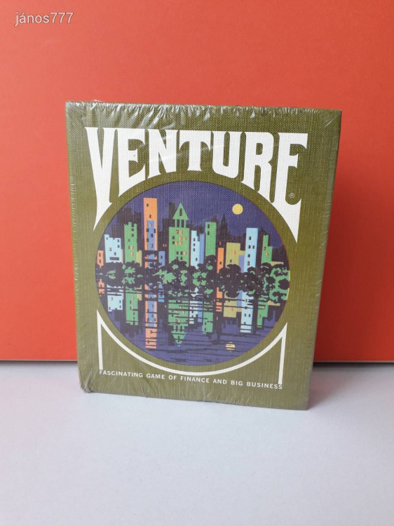 VENTURE Finance Big Business társasjáték !! 1970-es kiadás !!! BONTATLAN !!