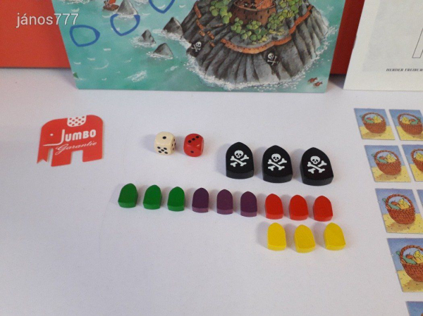 Eredti Jumbo Herder Spiele Corsaro kalózos társasjáték !!