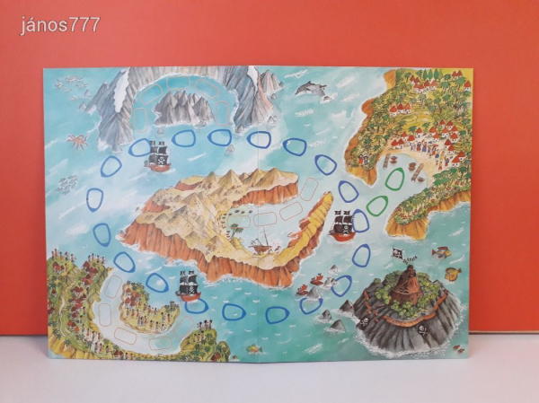 Eredti Jumbo Herder Spiele Corsaro kalózos társasjáték !!