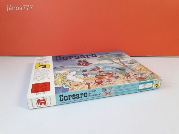 Eredti Jumbo Herder Spiele Corsaro kalózos társasjáték !!
