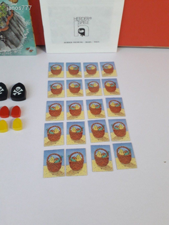 Eredti Jumbo Herder Spiele Corsaro kalózos társasjáték !!