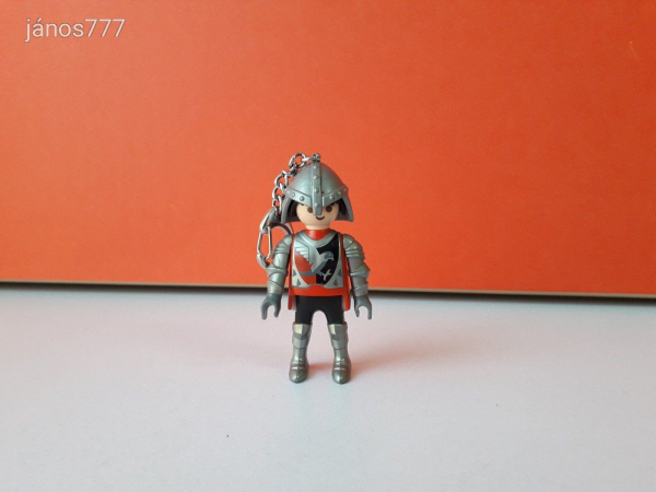 Eredeti Playmobil Sólyomlovag katona kulcstartó figura !! Playmobil 6616