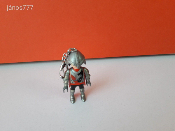 Eredeti Playmobil Sólyomlovag katona kulcstartó figura !! Playmobil 6616