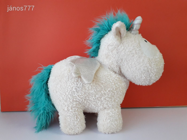 Eredeti Theodor NICI UNIKORNIS PEGAZUS plüss 45 cm-es póni kabala figura EXTRA !!!