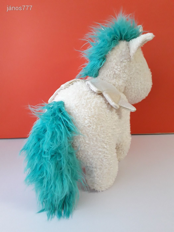 Eredeti Theodor NICI UNIKORNIS PEGAZUS plüss 45 cm-es póni kabala figura EXTRA !!!