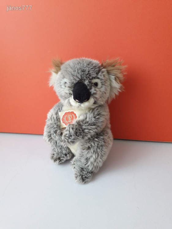 Eredeti Teddy Hermann KOALA mackó medve maci ! 20 cm-es plüssmackó ! EXTRA ! ÉLETHŰ !