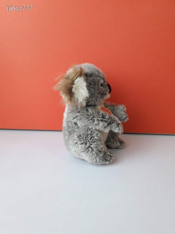 Eredeti Teddy Hermann KOALA mackó medve maci ! 20 cm-es plüssmackó ! EXTRA ! ÉLETHŰ !