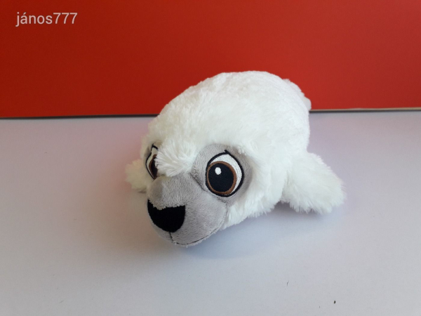 FÓKA plüssfigura 45 cm-es fehér fóka plüss kabala figura !!! EXTRA !!