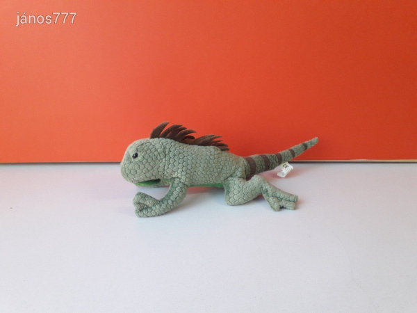 GEKKÓ plüss gyík , leguán hüllő ritkaság 30 cm-es kabala figura !! EXTRA !! ÉLETHŰ !!