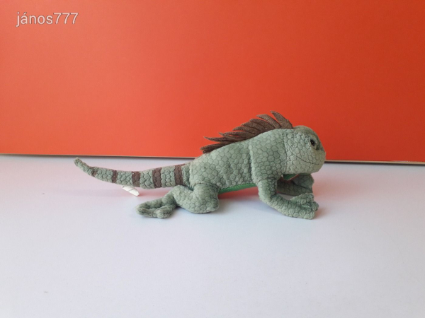 GEKKÓ plüss gyík , leguán hüllő ritkaság 30 cm-es kabala figura !! EXTRA !! ÉLETHŰ !!