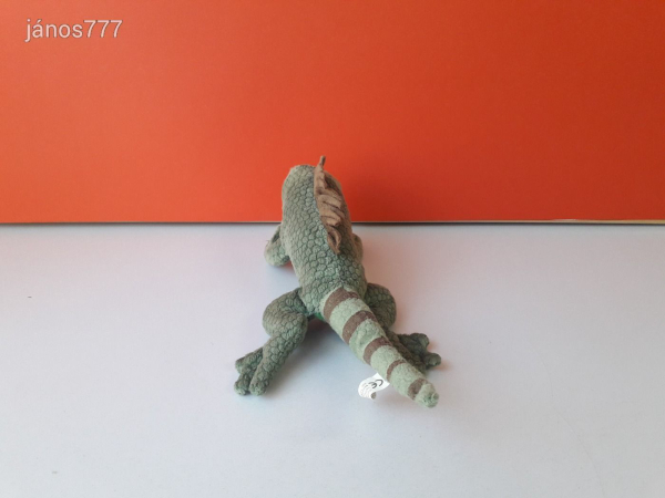 GEKKÓ plüss gyík , leguán hüllő ritkaság 30 cm-es kabala figura !! EXTRA !! ÉLETHŰ !!