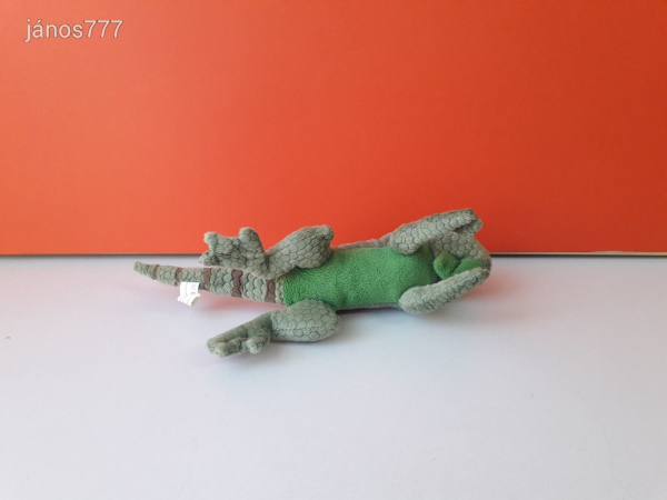 GEKKÓ plüss gyík , leguán hüllő ritkaság 30 cm-es kabala figura !! EXTRA !! ÉLETHŰ !!