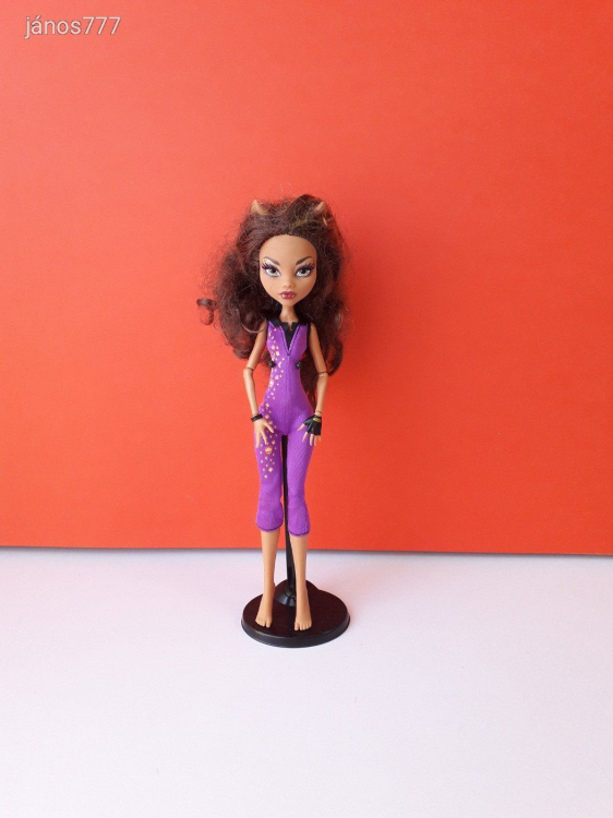 Eredeti Mattel Monster High baba Clawdeen Wolf játékbaba figura !! EXTRA !!
