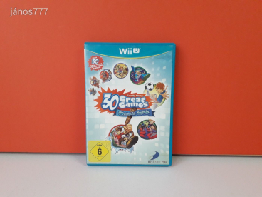 Eredeti Nintendo Wii U 30 Great Games konzol játék !!