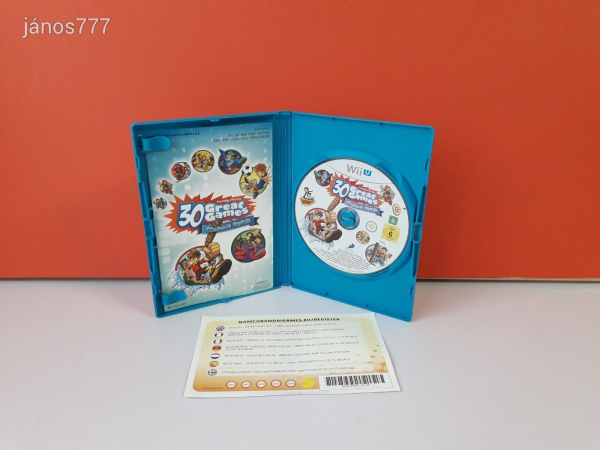Eredeti Nintendo Wii U 30 Great Games konzol játék !!