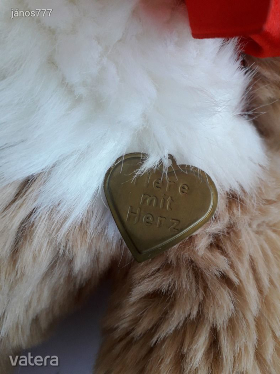 Eredeti Tiere mit Herz Berg mackó maci medve TEDDY BEAR 40 cm-es plüssfigura !!