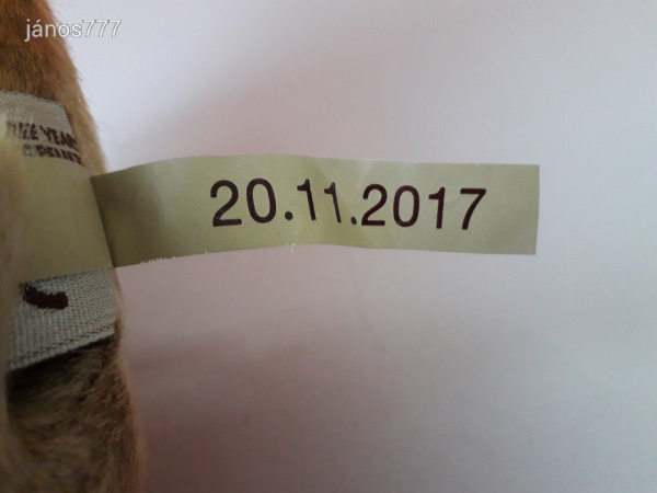 Eredeti Charlie Bears mackó KUTYA kabala figura 30 cm-es !!! EXTRA !!