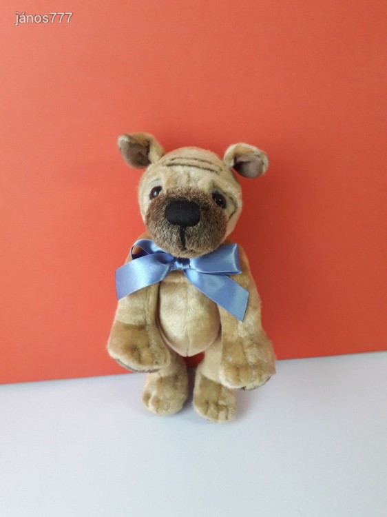 Eredeti Charlie Bears mackó KUTYA kabala figura 30 cm-es !!! EXTRA !!