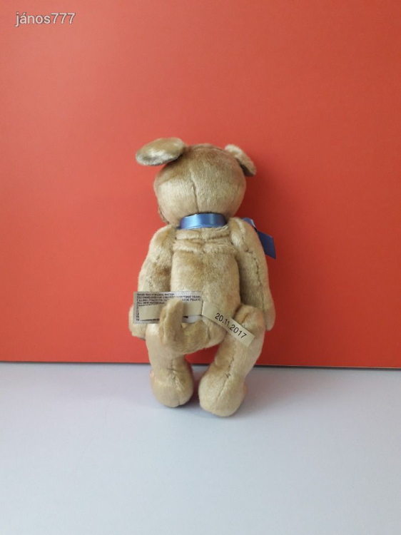 Eredeti Charlie Bears mackó KUTYA kabala figura 30 cm-es !!! EXTRA !!