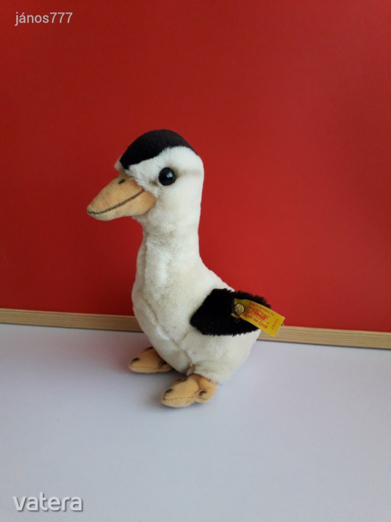 Eredeti STEIFF LIBA plüss madár kabala figura 21 cm-es plüssfigura !! EXTRA !!!