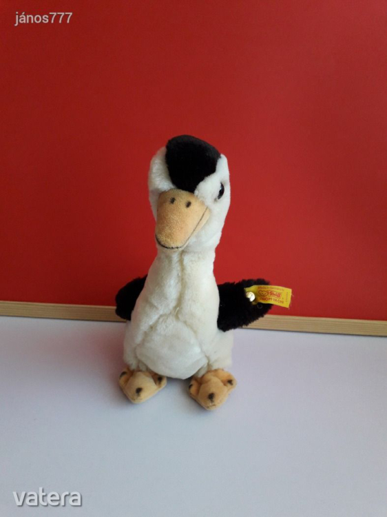 Eredeti STEIFF LIBA plüss madár kabala figura 21 cm-es plüssfigura !! EXTRA !!!
