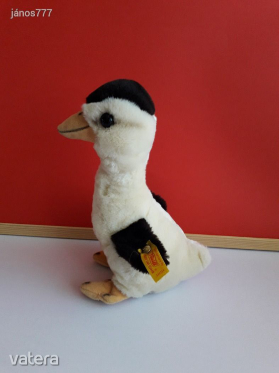 Eredeti STEIFF LIBA plüss madár kabala figura 21 cm-es plüssfigura !! EXTRA !!!