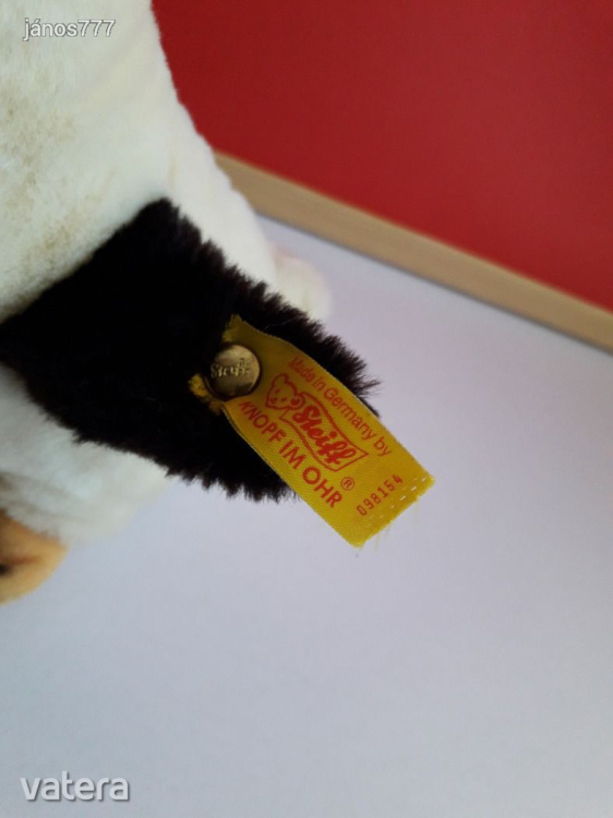 Eredeti STEIFF LIBA plüss madár kabala figura 21 cm-es plüssfigura !! EXTRA !!!