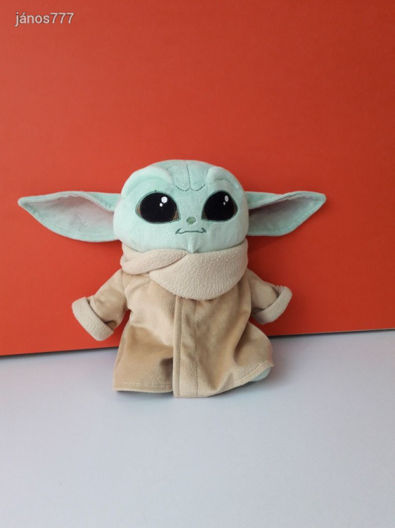 Eredeti Lucasfilm Star Wars The Mandalorian BABY YODA plüss GROGU 24 cm-es kabala figura ! EXTRA !