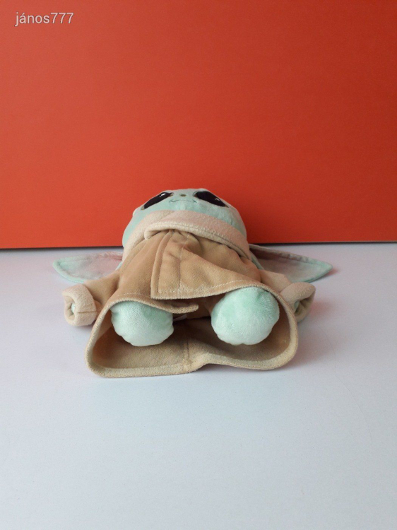 Eredeti Lucasfilm Star Wars The Mandalorian BABY YODA plüss GROGU 24 cm-es kabala figura ! EXTRA !