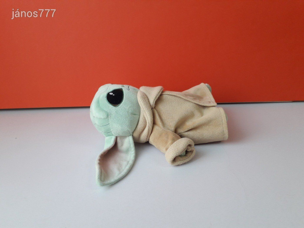 Eredeti Lucasfilm Star Wars The Mandalorian BABY YODA plüss GROGU 24 cm-es kabala figura ! EXTRA !