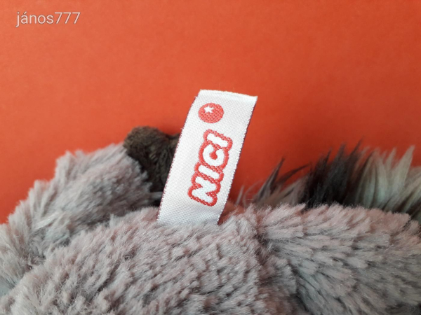 Eredeti NICI MOSÓMEDVE plüss kabala figura ! 22 cm-es NICI plüssfigura ! EXTRA