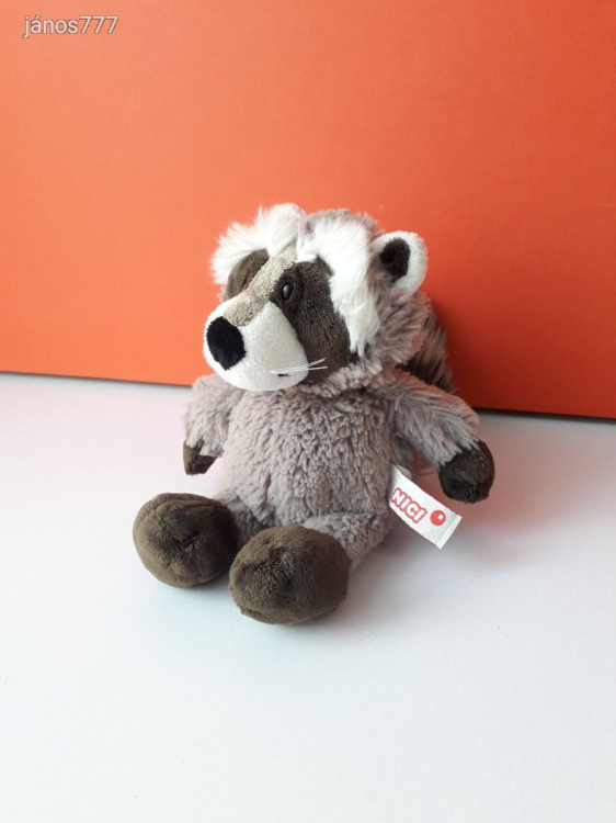Eredeti NICI MOSÓMEDVE plüss kabala figura ! 22 cm-es NICI plüssfigura ! EXTRA