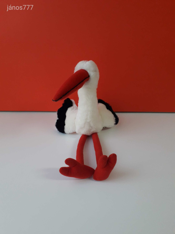 Eredeti Heunec GÓLYA madár plüss ritkaság 40 cm-es kabala figura ! ÉLETHŰ !!