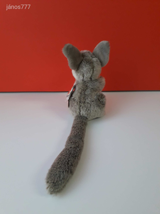 Eredeti Teddy Hermann MAJOM plüss ritkaság Galágó egérmaki kabala figura ! EXTRA !! ÉLETHŰ !!