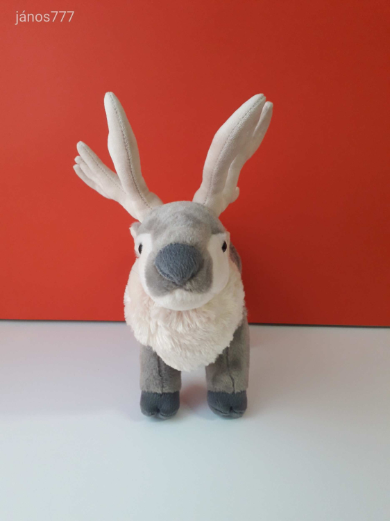 Eredeti Wild Republic RÉNSZARVAS plüss kabala figura 35 cm-es szarvas plüssfigura EXTRA ! ÉLETHŰ